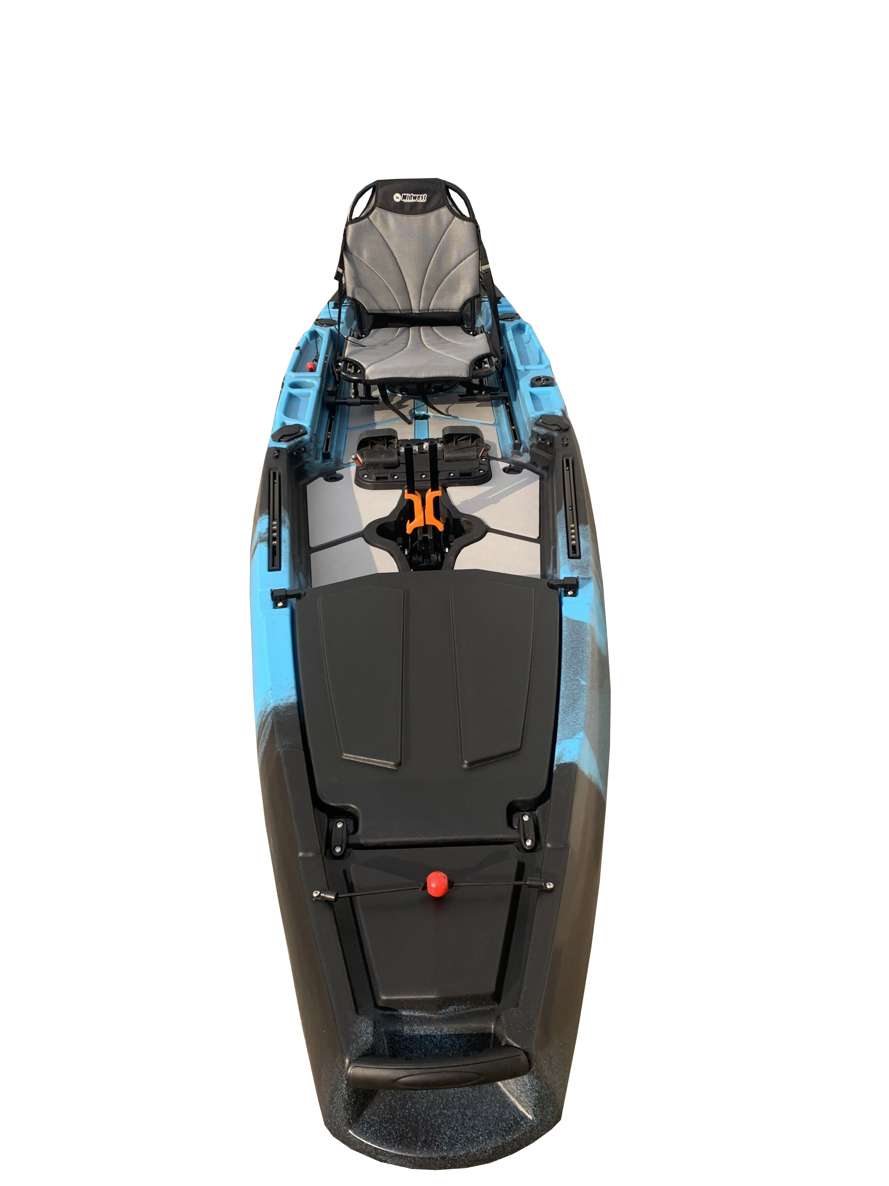 12ft 3.6m 85CM width fishing kayak pedal drive kayak pesca con pedal wholesale price