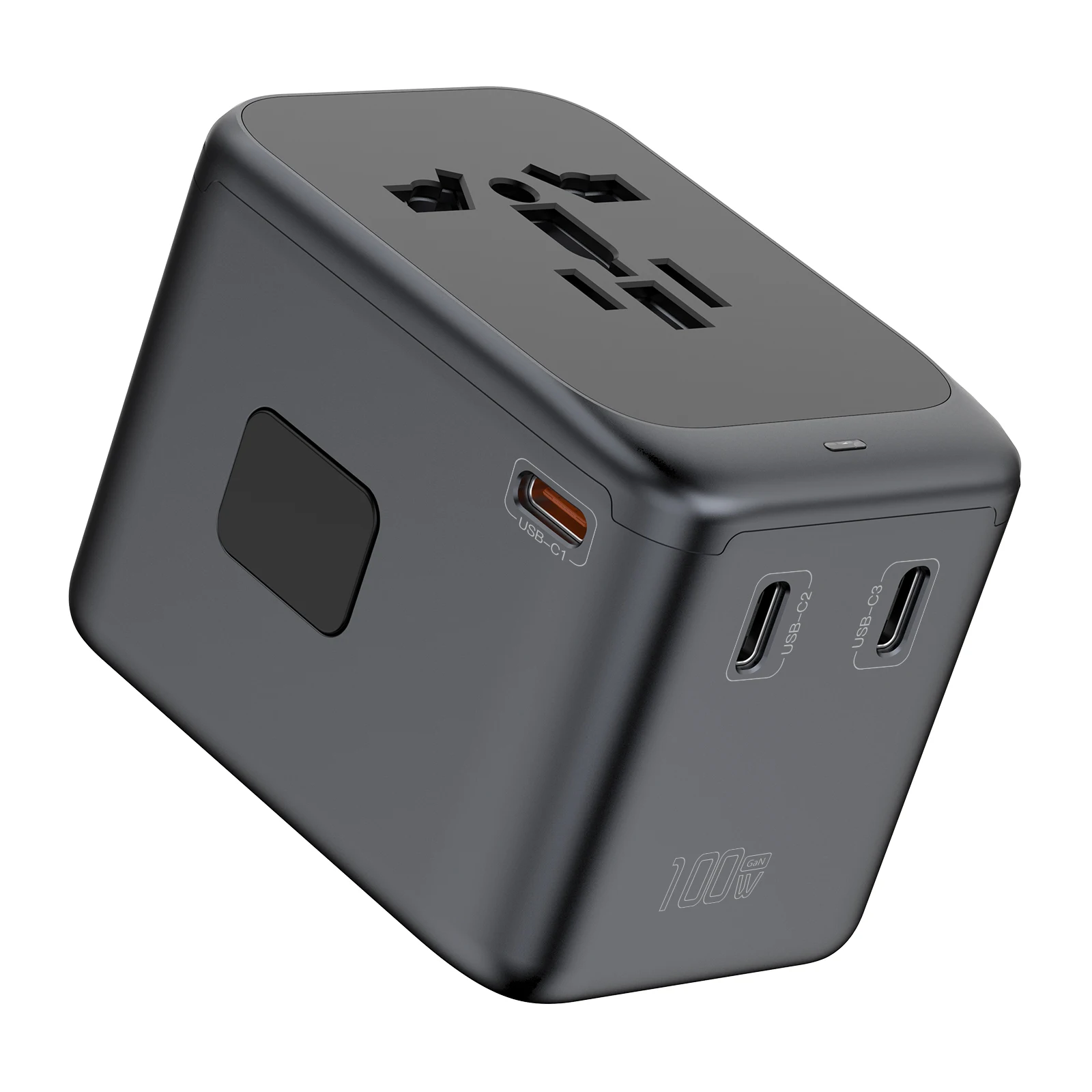 adaptadores de viaje universal todo en uno usb c multifuncion un cargador de par viaje internacional elegante