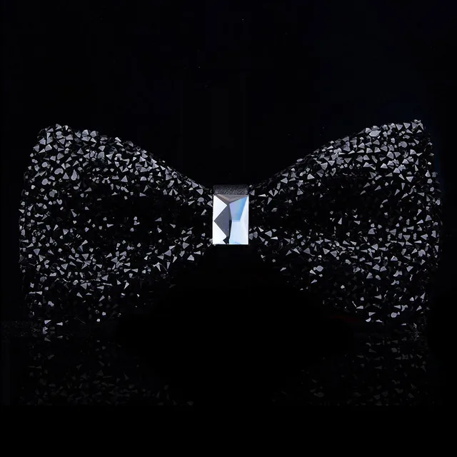 New design crystal bling bowtie for men wedding banquet feast club party bridegroom shinning rhinestone bow tie
