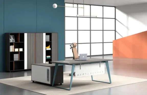 OEM ODM Manufacturer Furniture Desk O Shape leg Office Working Meeting Table Metal Frames