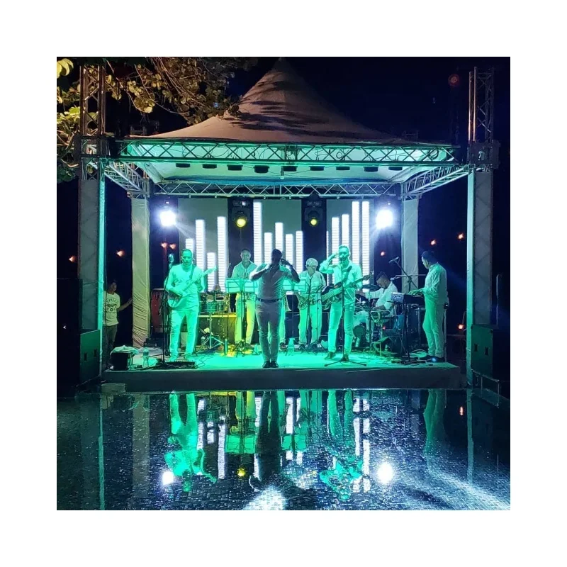 Aluminum alloy Outdoor High Quality  Spigot/Bolt truss structural frame for wedding/light concert truss stage system for sale