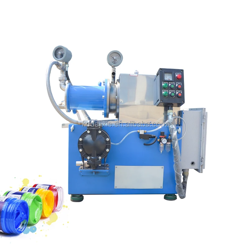 Horizontal Bead/Sand Mill Paint Making Machine Production plant Ink Grinding Machinery
