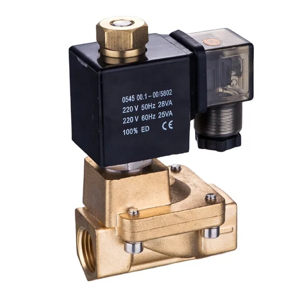 High quality 2 Way pneumatic solenoid valve brass material 16bar PU225 Series PU225-04-NO normal open type