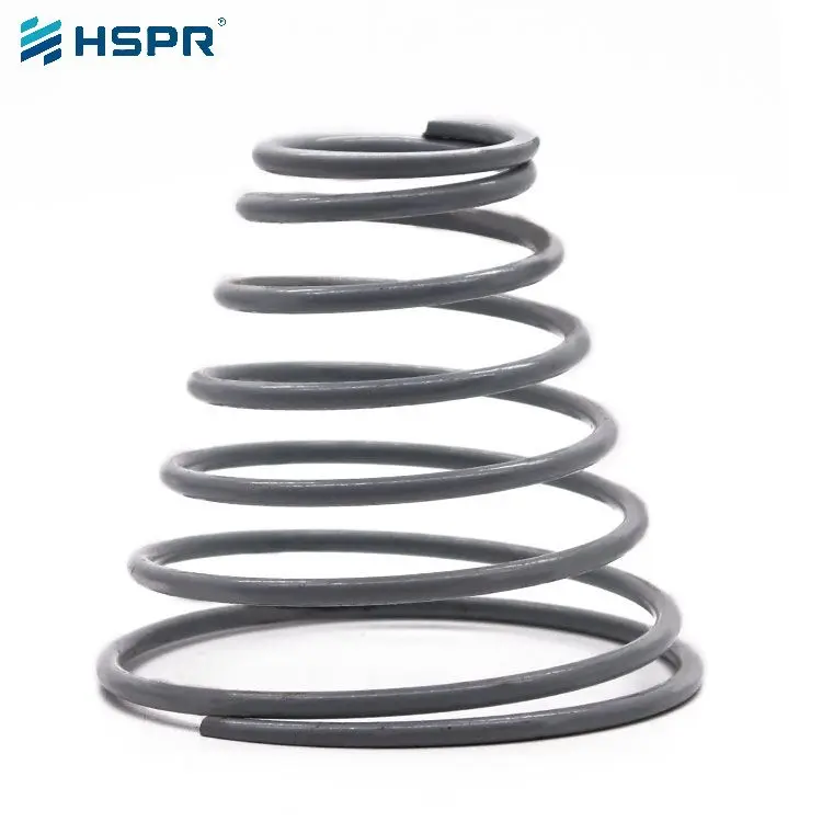 Custom Alloy steel pressing Tower-shaped Plate pin Strengthen Cold Coil Compression Springs