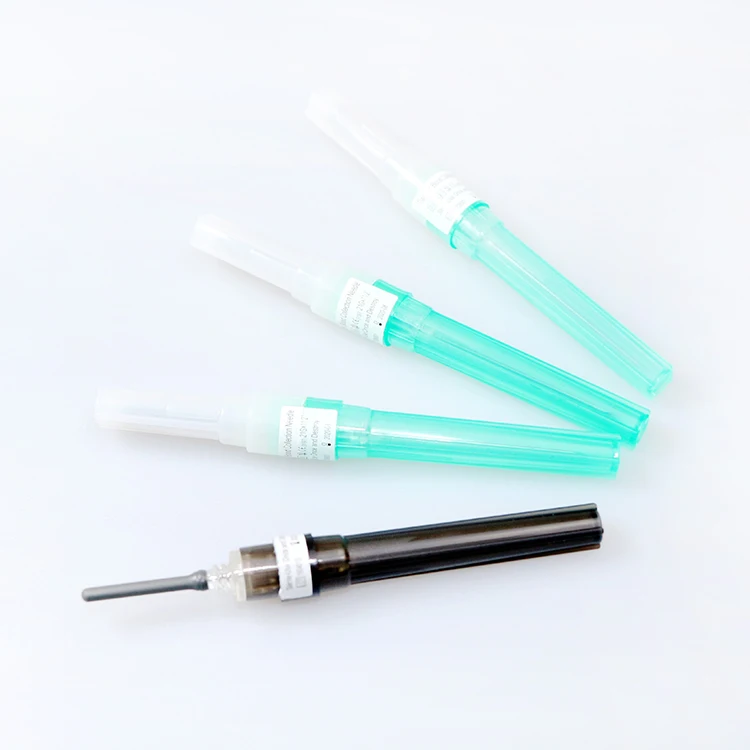 multi-sample blood collection needle See through with chamber flashback needle transfer needle