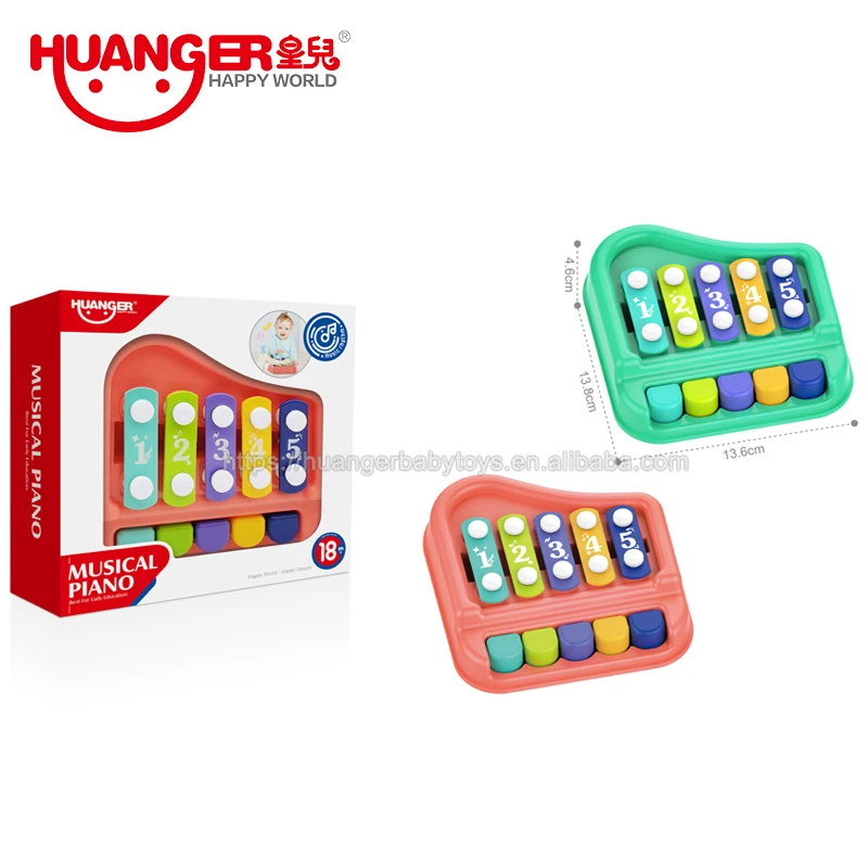 Huanger Brinquedos 2024 детские игрушки музыкальные инструменты фортепьяно ксилофон
