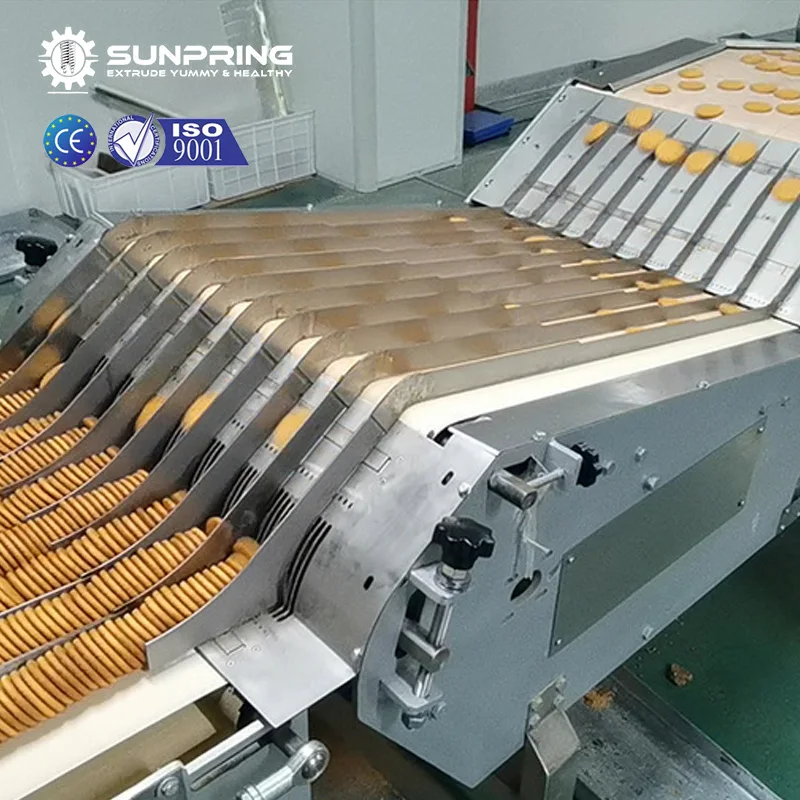 SunPring hard biscuit production line nutlla biscuits machine biscuit product line