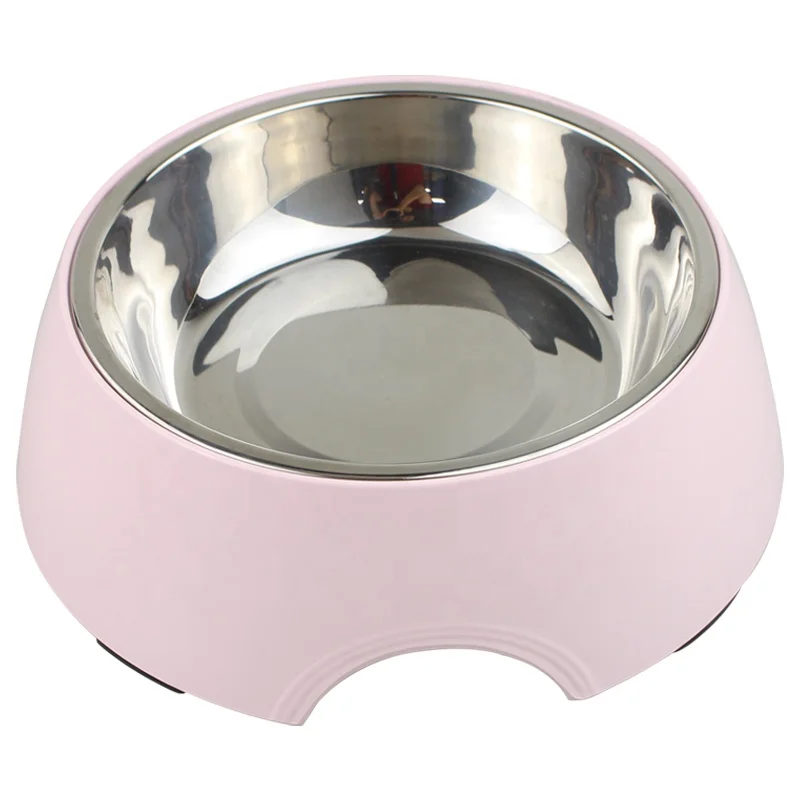 Оптовая продажа, индивидуальный красочный логотип, переводная картинка, меламиновая миска для собак, пластиковая миска для еды для домашних животных