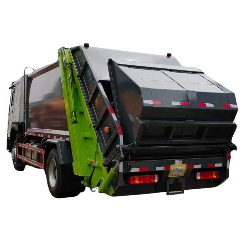 Транспортное средство для сбора мусора 10T HOWO 4*2 RHD Африки 6