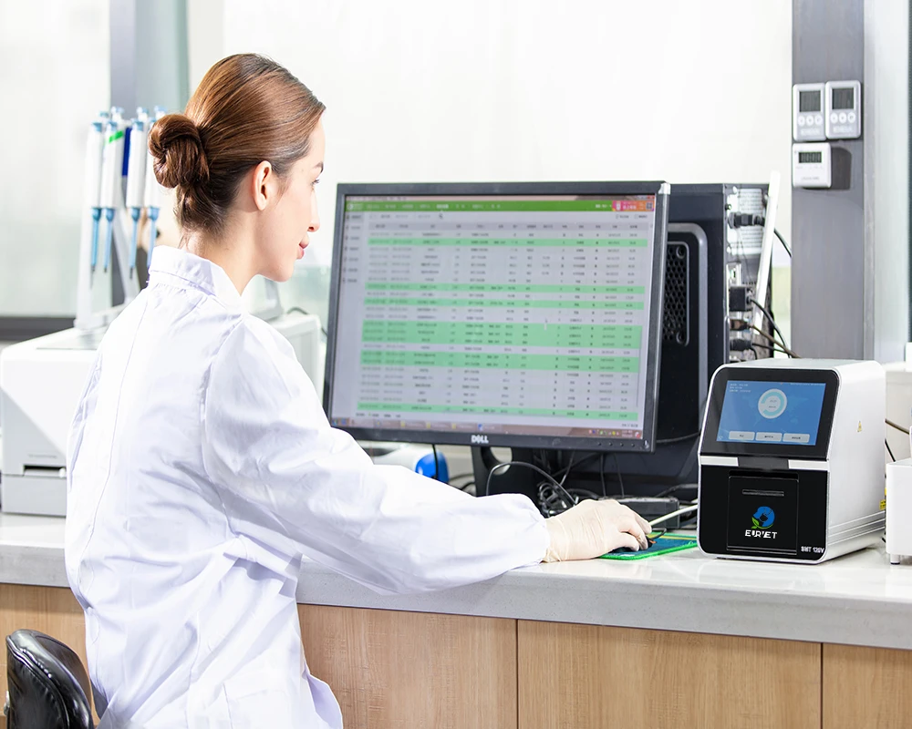 EUR VET High Quality Animal Blood Chemistry Analyzer Vet Biochemistry Machine For Veterinary Clinic Use