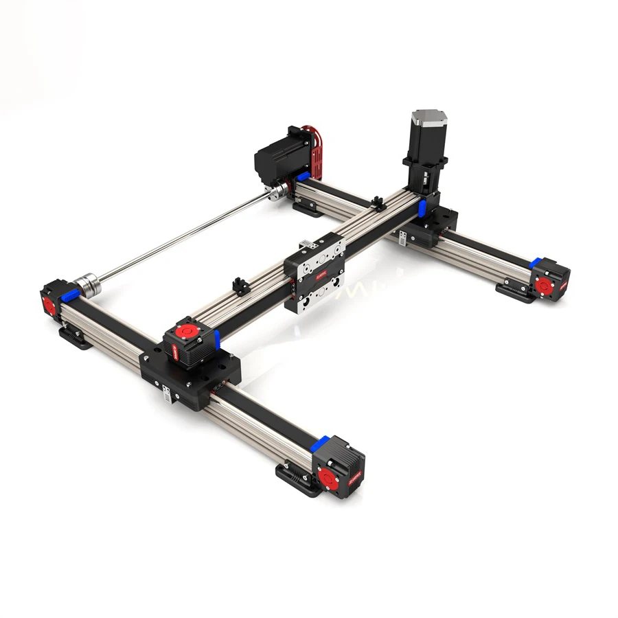 Настройка одноосного многоосного прямолинейного модуля длиной 100 - 4000 мм 