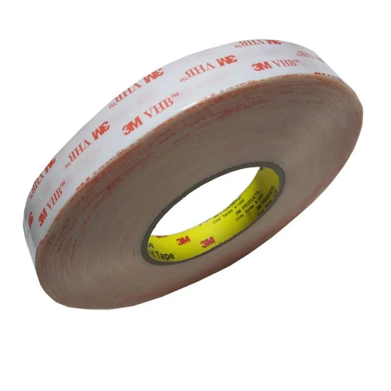 4930 White 0.64mm EVA/PE/PU Acrylic Foam Tape Waterproof Double Sided Pressure Sensitive Adhesive Strong Industrial VHB Masking