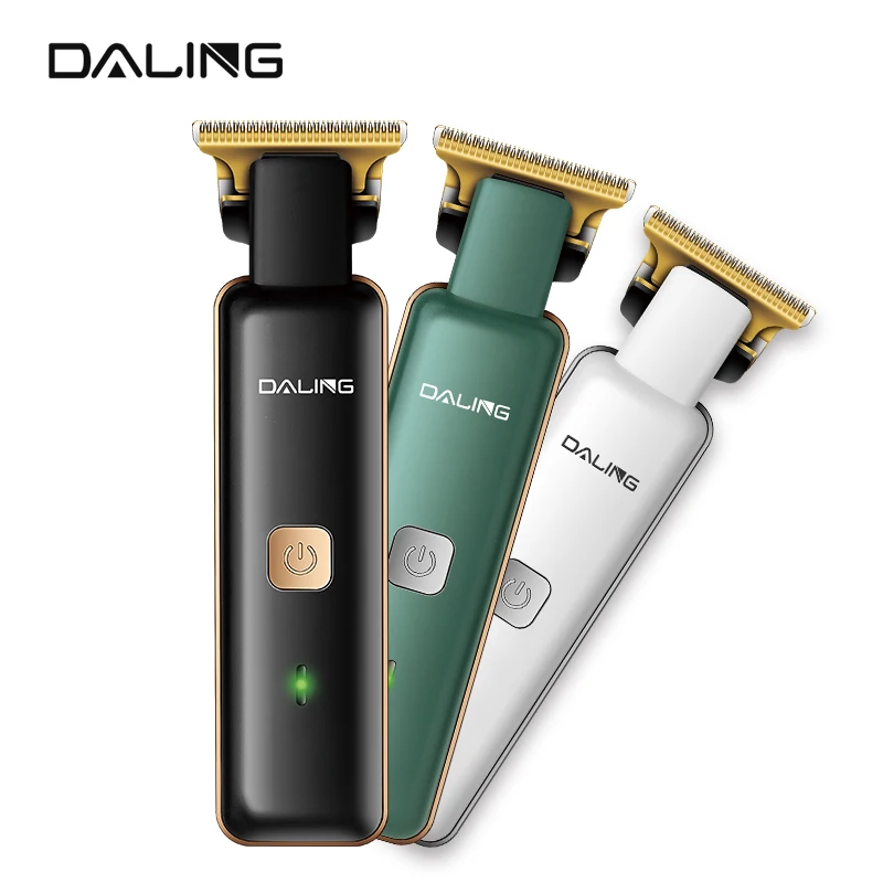 DL-1570 Top Sale Beard Zero Cutting Machine Metal Professional Electric Barber Hair Trimmer cordless Hair Clippers for Men