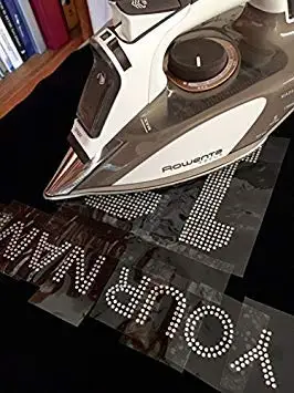 Iron rhinestone transfer custom rhinestone heat transfer design and processing logo source factory