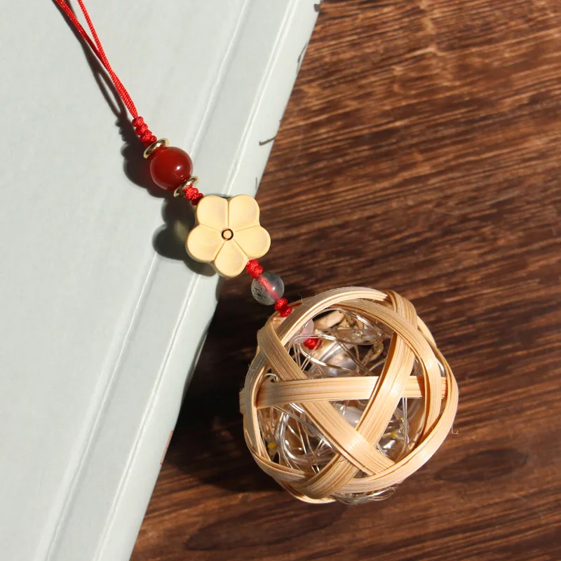 New Bamboo lantern non-heritage Chinese New Year New creative lantern decoration small ornaments