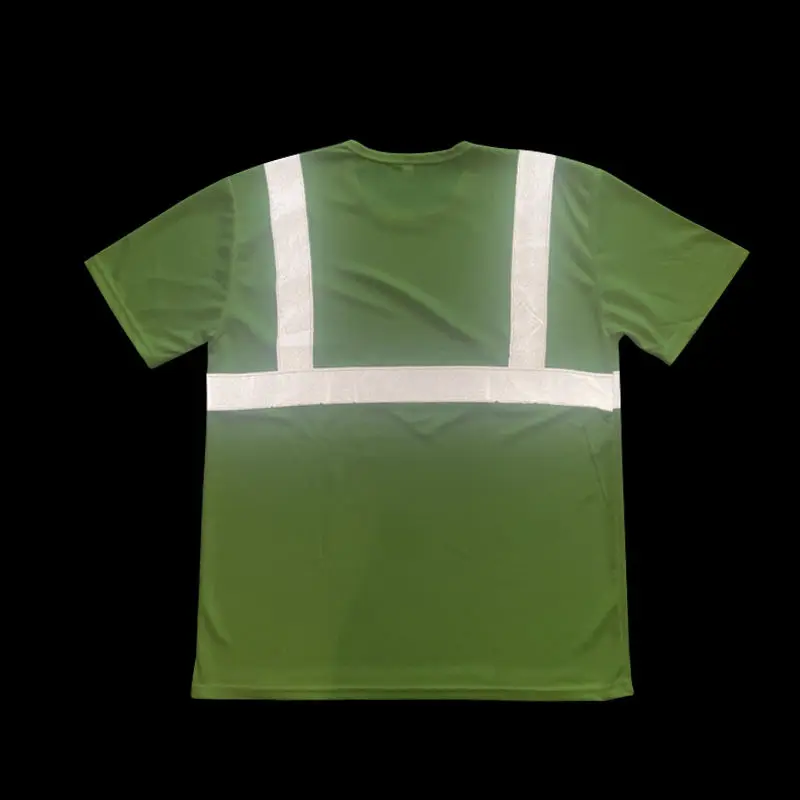 Quality wholesale cheap high visibility safety reflective t-shirt