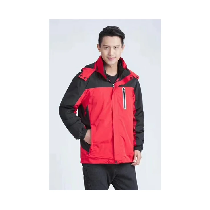Оптовая продажа, спортивная одежда, мужская зимняя куртка, теплый пуховик, водонепроницаемое ветрозащитное пальто со съемным капюшоном