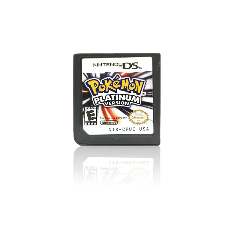 Ретро-ностальгии для SoulSilver HeartGold платины Pokemon игральные карты Nintendo DS NDS NDSL 3DS 3dsll