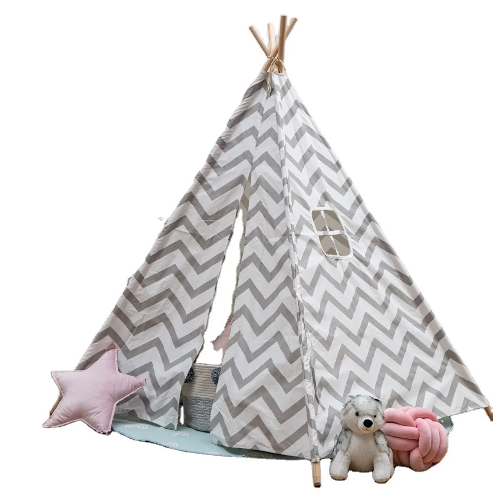 Детский складной вигвам, Игровая палатка, роскошный портативный вигвам для детей, палатка для дома и улицы