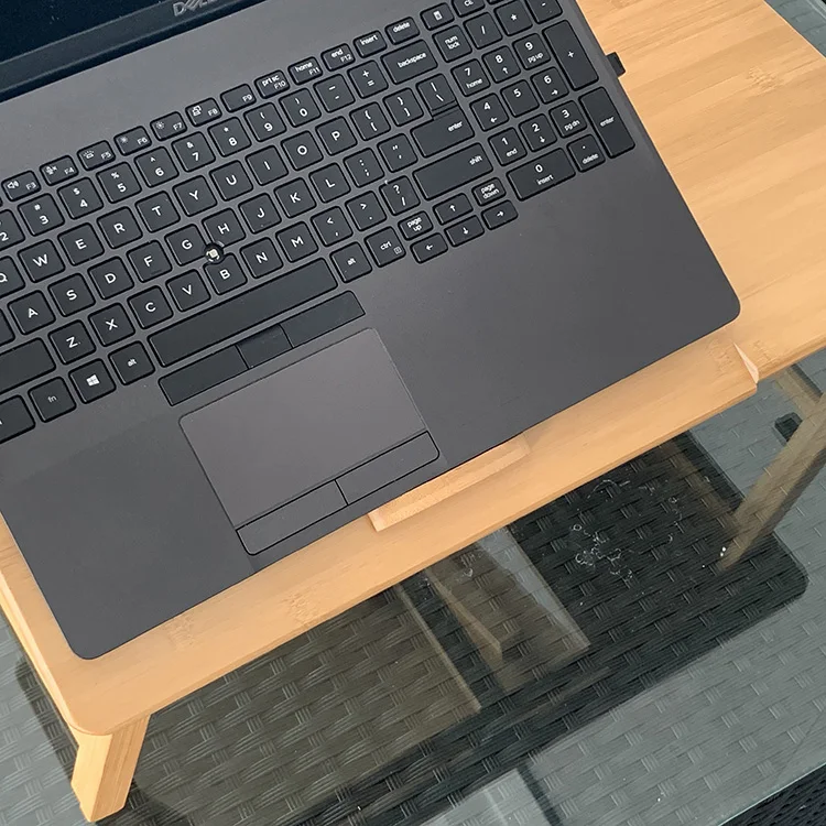 Factory Supply Bed Lap Desk Adjustable Bamboo Laptop Shelf Dorm Foldable Computer Desk Table