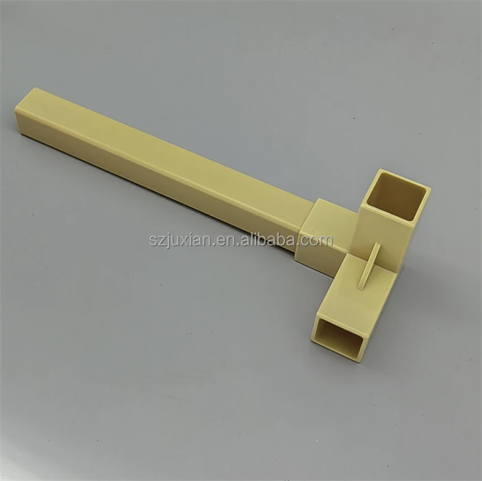 plastic elbow connector for square PVC tube