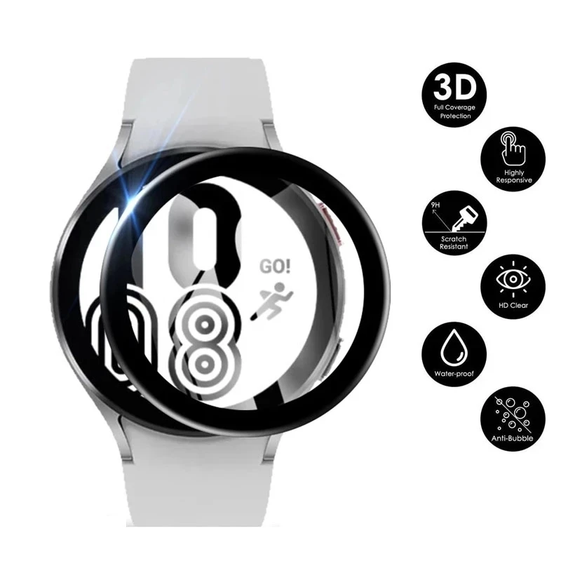  3D ПММА Fim защитные экраны для умных часов Samsung Galaxy Watch 4 40 мм