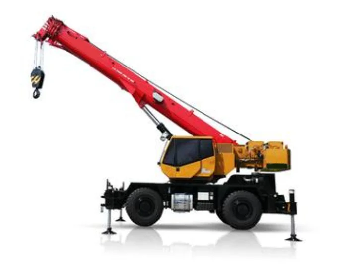 Perfectly Worked 40 Ton Rough Terrain Crane SRC400T in Good Condition in Stock