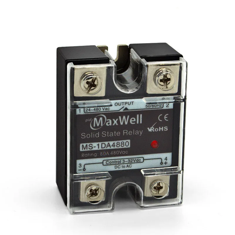 MS-1AA4880 480VAC 220vac 24VAC ssr ssr75aa ac к ac 80amp твердотельное реле
