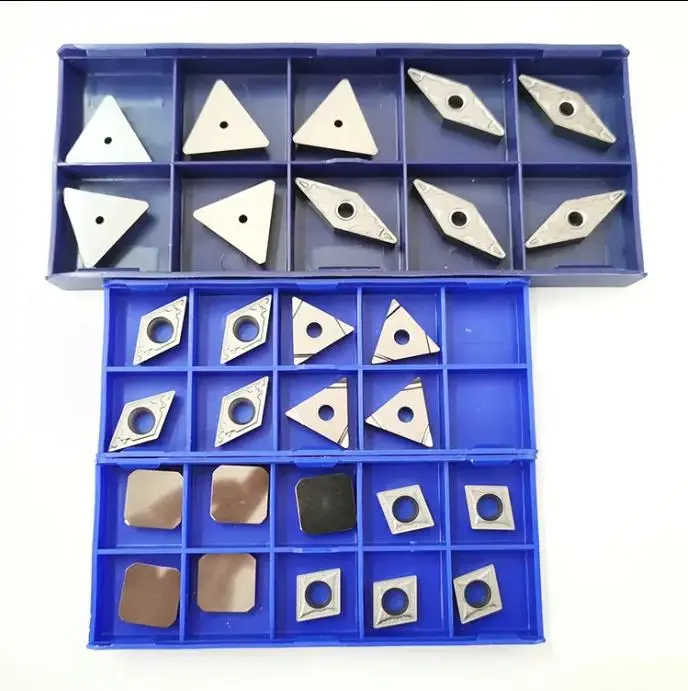 New Cast Iron and Hardened Machining Cutting Tools CBN Lathe Milling Inserts for Processing