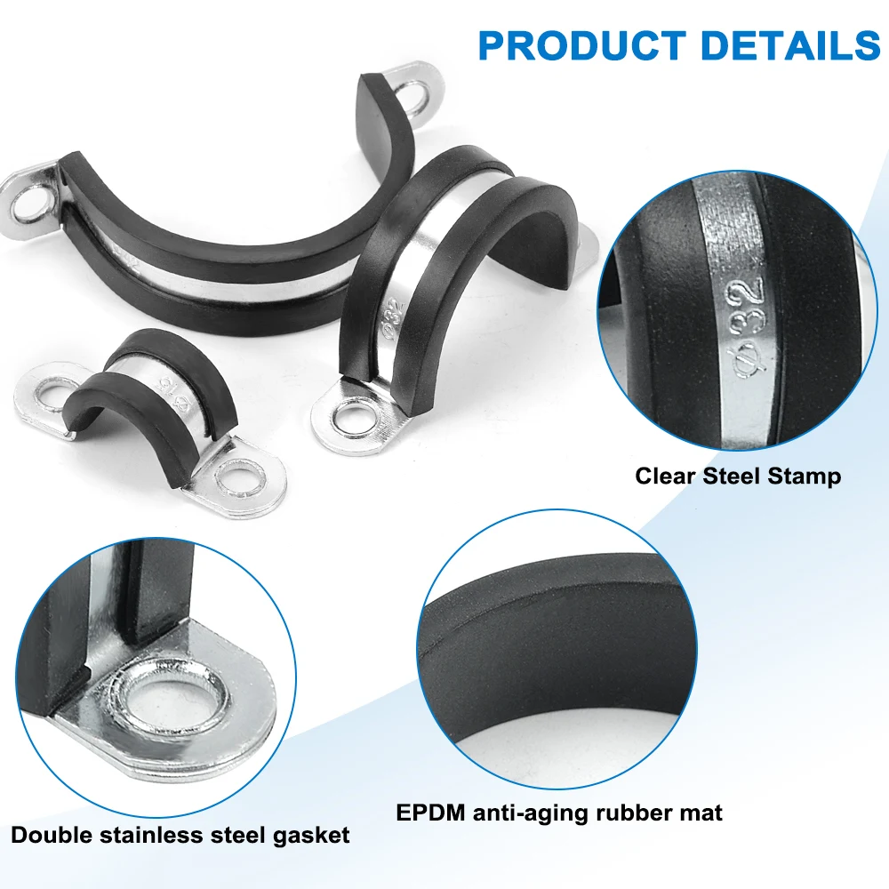 Зажим для шланга из нержавеющей стали