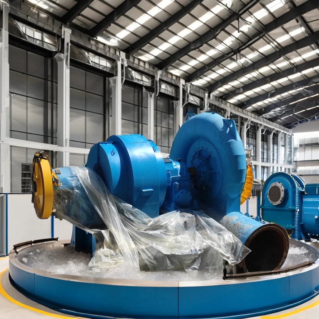 1200kw Francis Water Turbine Runner Hydro Power Plant Generator Francis