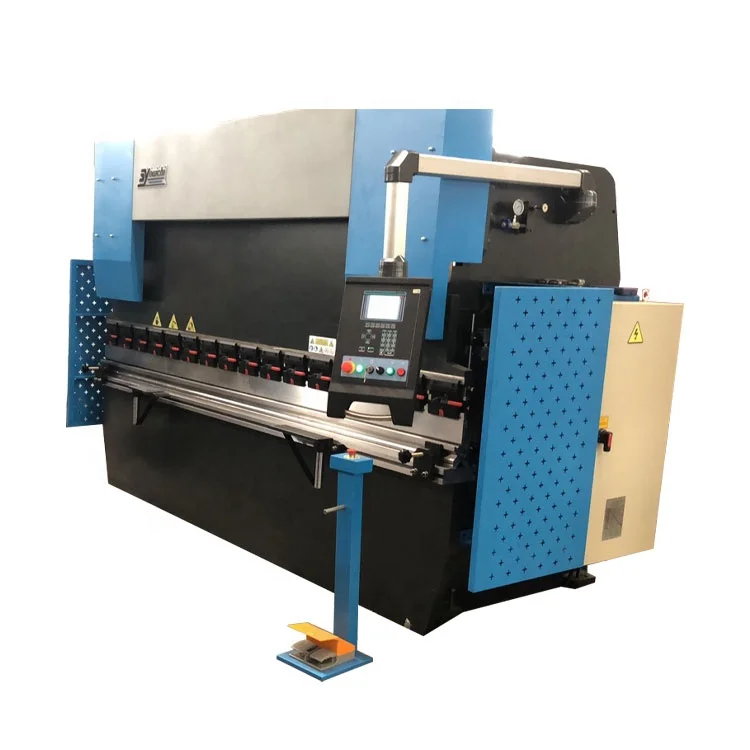 SYOUICHI brand 125tons hydraulic press brake , 3 4 meter sheet metal bender bending machine cnc press brake