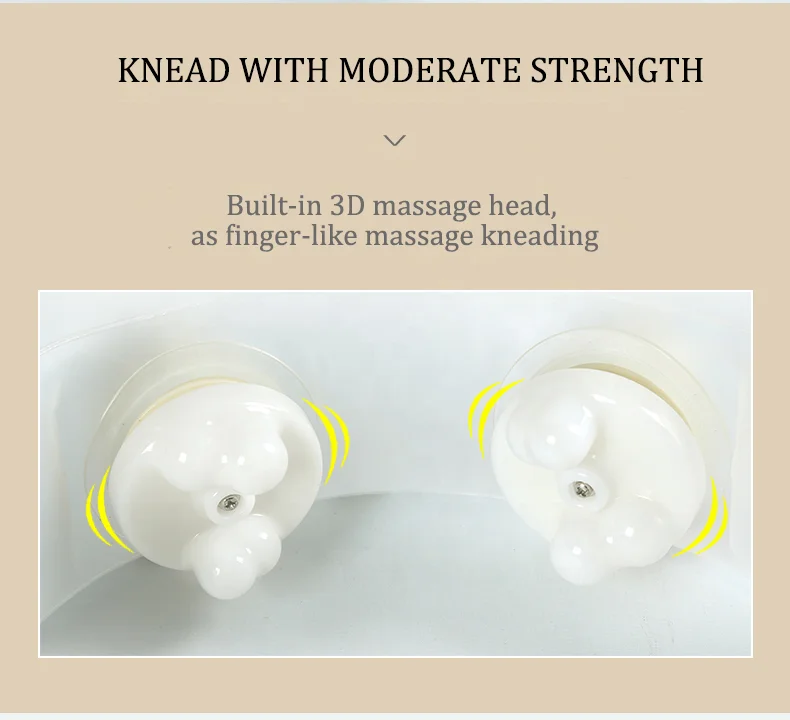 Factory Price Electric Shiatsu Neck Massage Pillow Multi-Function Elastic Buckle Inflatable Neck Massager