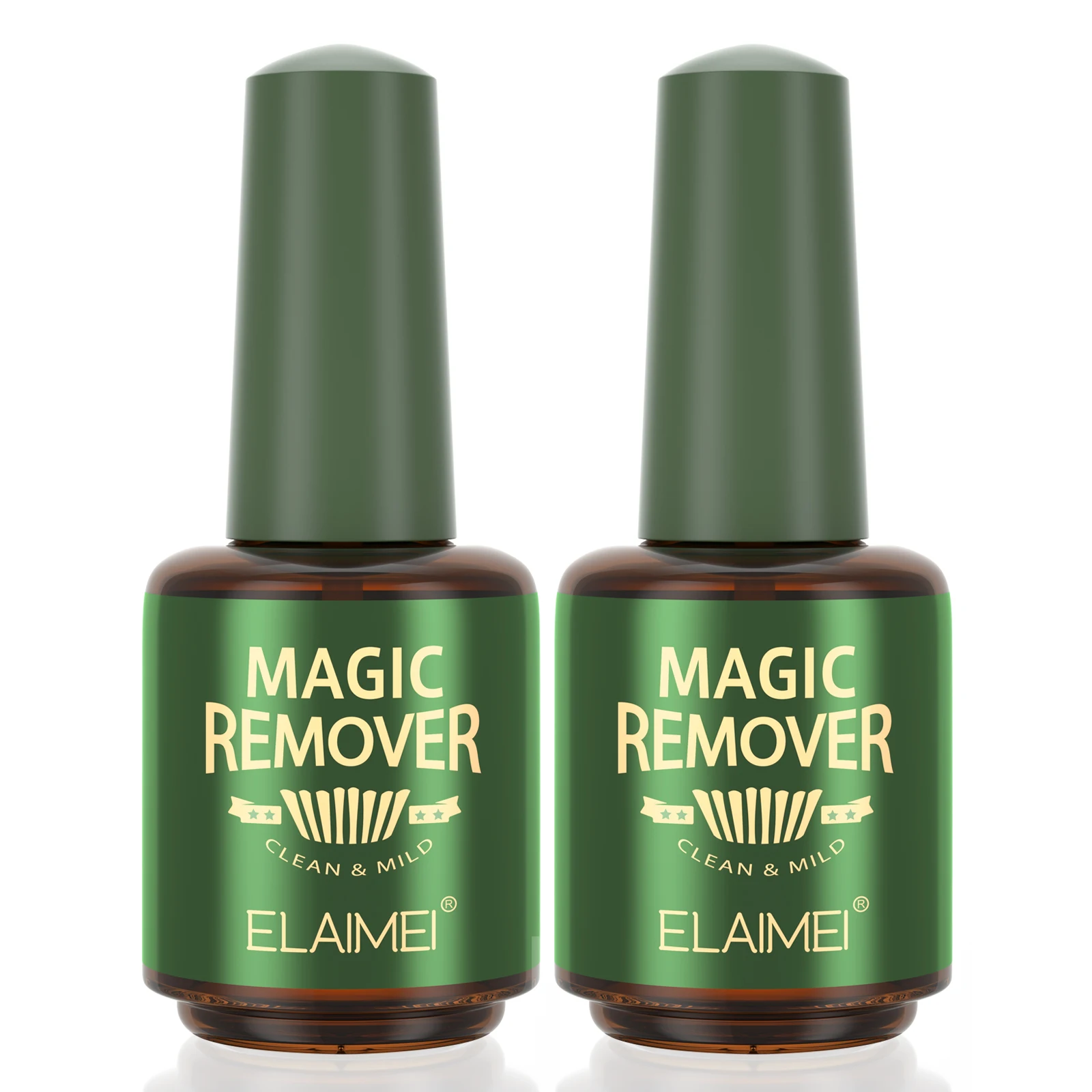 
OEM cosmetics 15ml professional uv magic gel nail remover soak off gel lacquer nail polish remover 