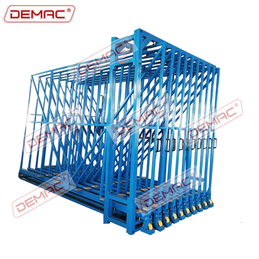 Автоматические электрические стеклянные стеллажи