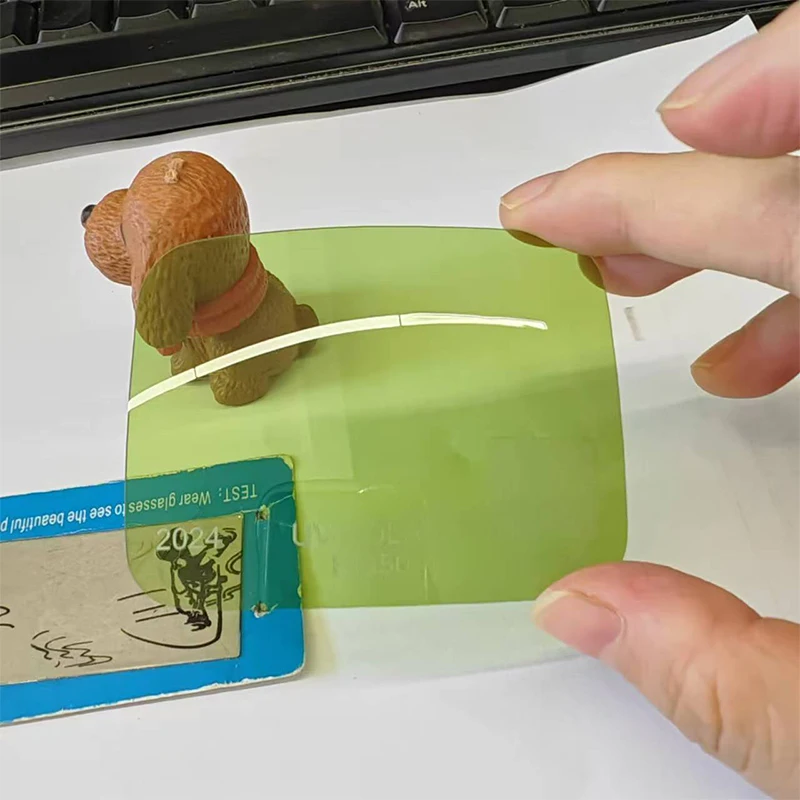 52.9% green TAC polarized sunglasses lens high quality hot sale nice color sun lenses 2024