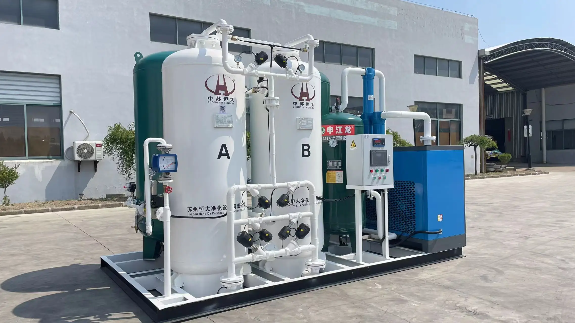 Factory Direct Supply 40nm3/Hr 99.9%Purity Nitrogen Gas Generator for Pharmaceutical
