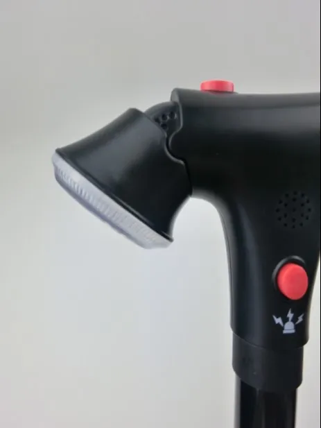 Factory Direct Medical Led Intelligent Auxiliary Cane Alarm System Elderly Adjustable Portable Crutch