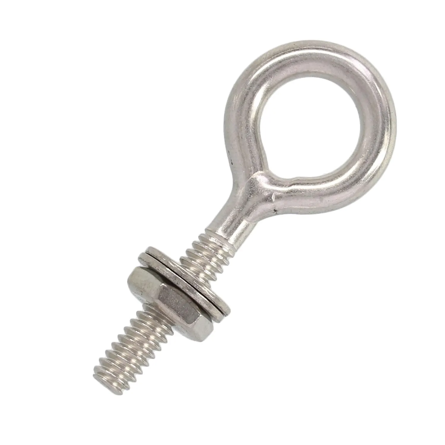 Chins factory custom galvanized stainless steel female eye bolt lifting eye bolt