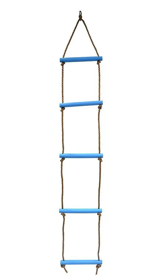 
Custom swing sets kids wooden climbing rope ladder 