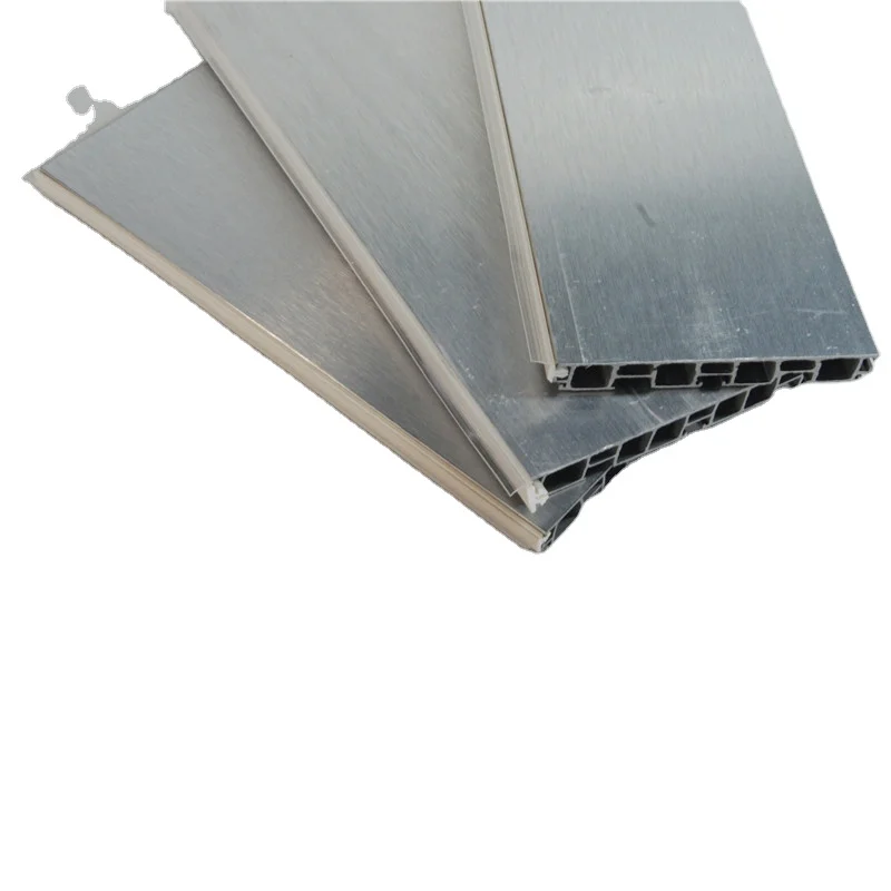 Waterproof Aluminum Brushed Toe Kick Baseboard Kitchen Cabinet Plastic Plinth PVC Skirting Board