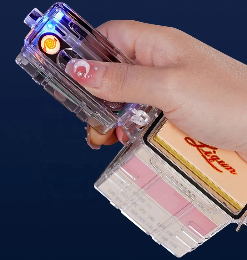 Hot Sell rechargeable wholesale USB coil lighter with waterproof lighter case