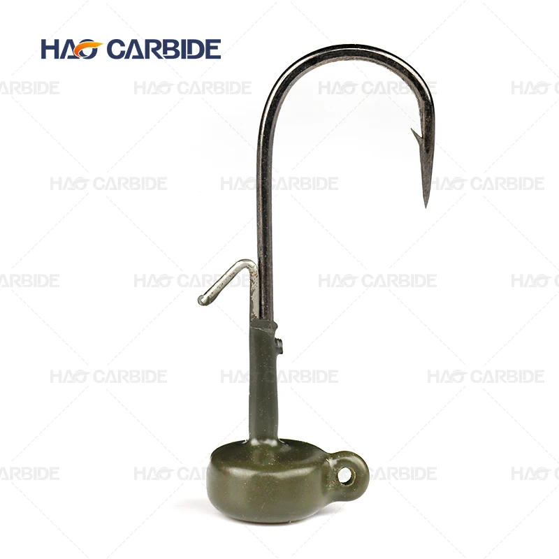 Bass Fishing Jig head fishing hook OEM tungsten ned jig head hook