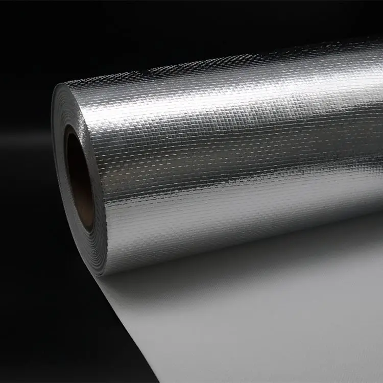 House Wrap Sisalation roof Insulation Foil 100% Polyester Fabric