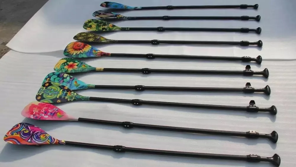 Light Weight Bravo Stand up Paddles Adjustable SUP Paddles for Sale Surfing Carbon Fiber CIMI or OEM 170-220cm Ocean Waters