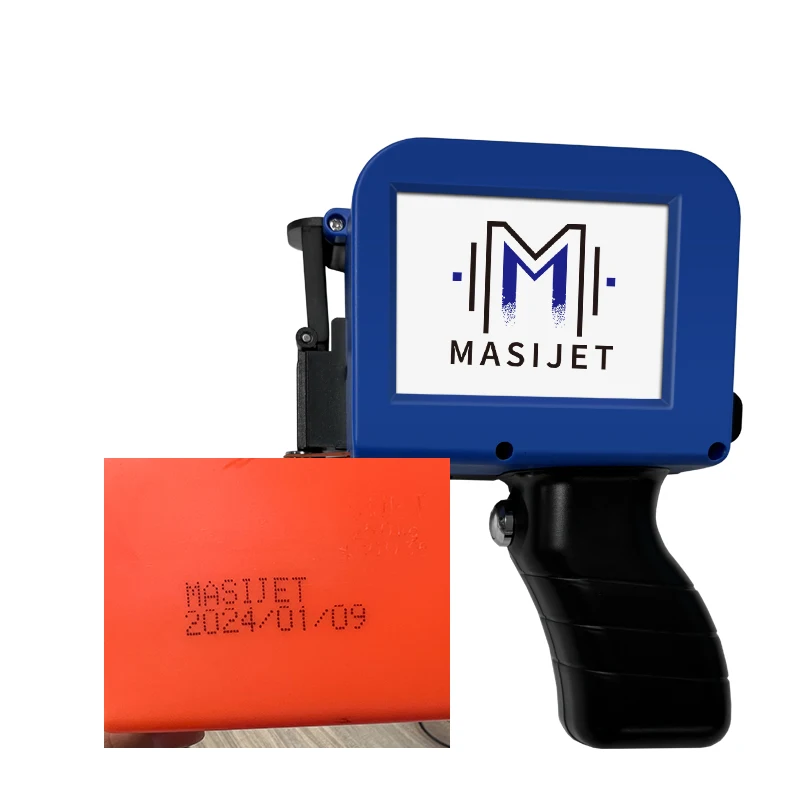 2024 Portable Mini Inkjet Printer Mobile Handheld Label and Card Printer for Retail for Plastic Bag Printing Provided Automatic