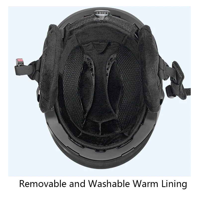 ABS+PC Shell with EPS Foam Protective Snowboard Helmets for Men Women and Youth