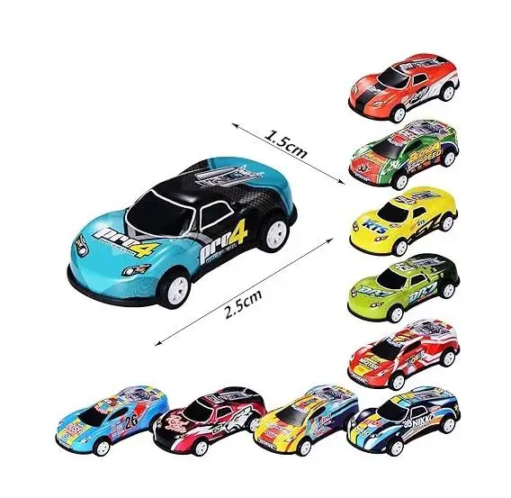 50Pcs Metal Cars And 2 Monster Trucks Set Metal Diecast Car Toys Hobby Models Hotwheels Cars Model With Green Box Container