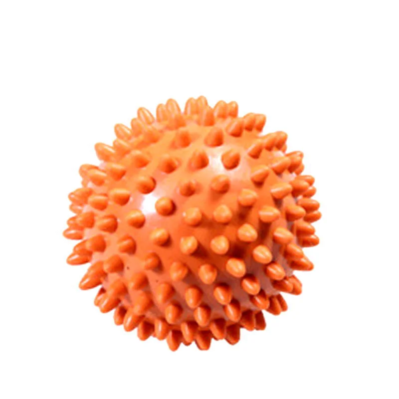 Customized Color PVC Portable Small Hand Held Massage Ball Foot Massage Roller Ball Gym Yoga Pilates Muscle Massage Equipment