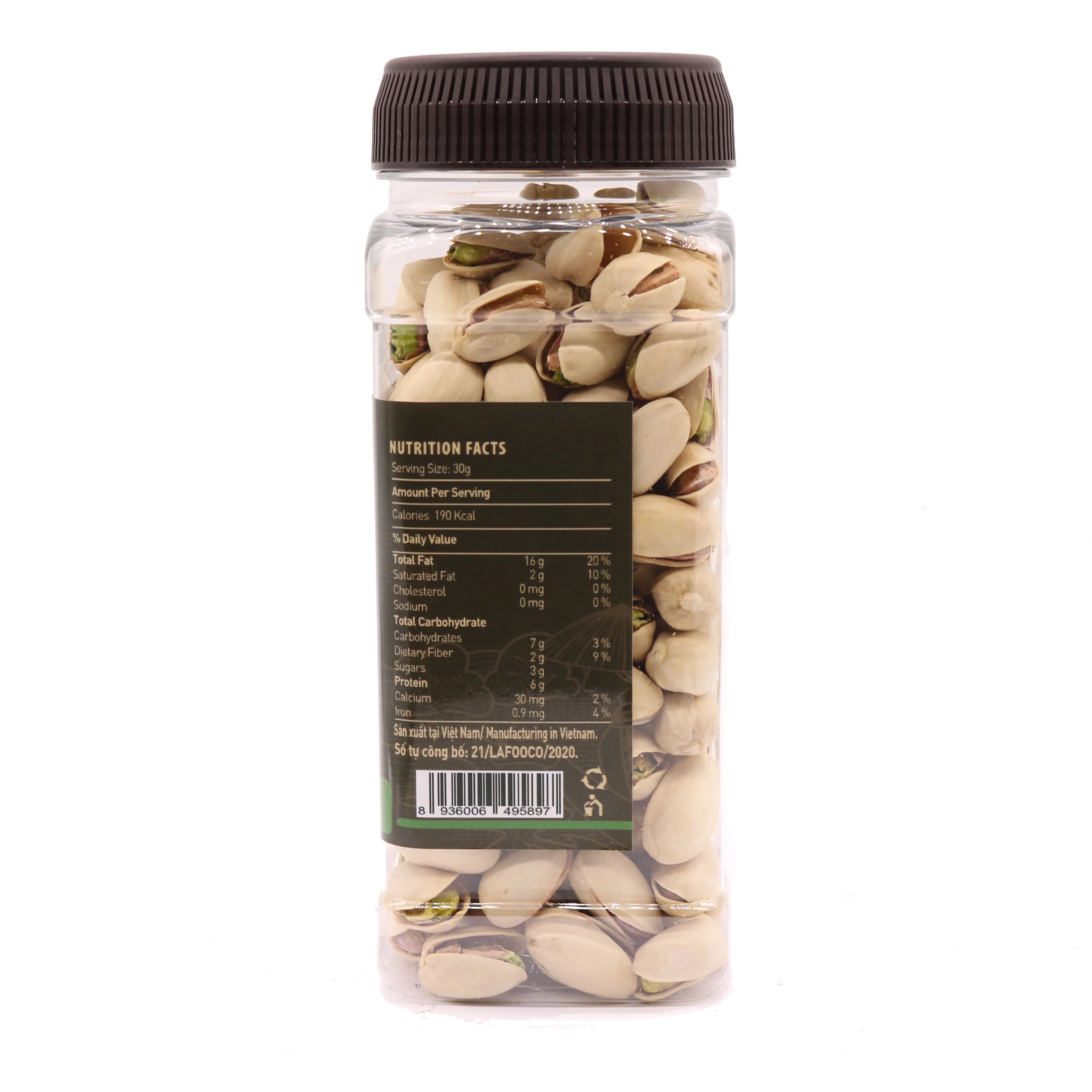 Viet Nam Unsalted Pistachios -  FREE SAMPLE 100% Organic Raw Pistachios from Viet Nam